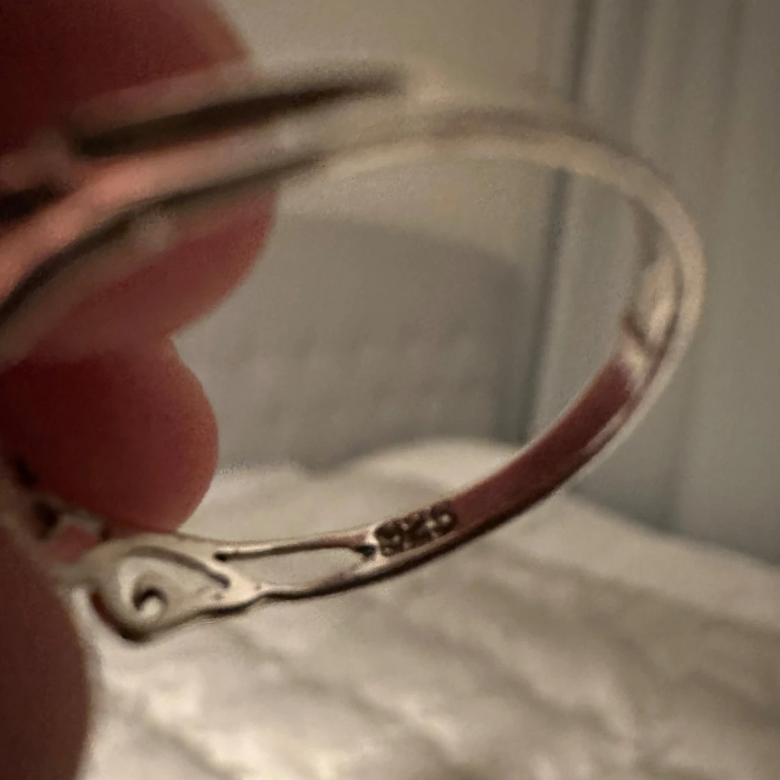 Tre silver ringar 925 sterlingsilver - 93