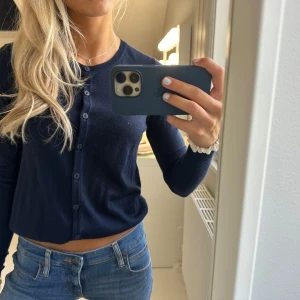 Blå kofta - Säljer mina blå kofta