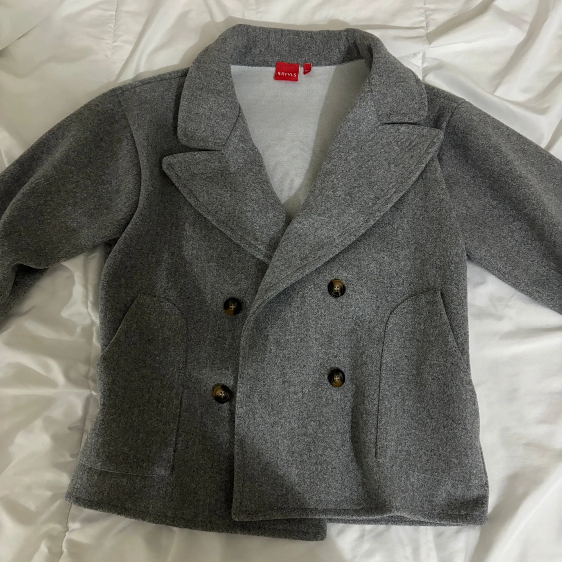 Grå kappa från ryvls  - 90