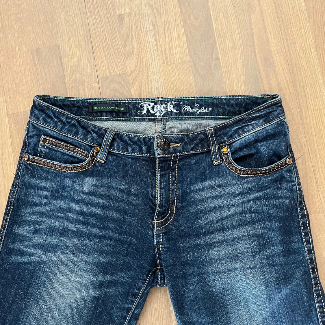 Lågmidjade Jeans - 90