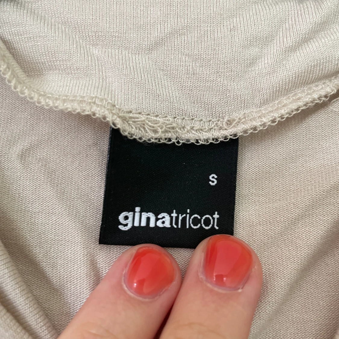 Gina Tricot soft touch topp - 91