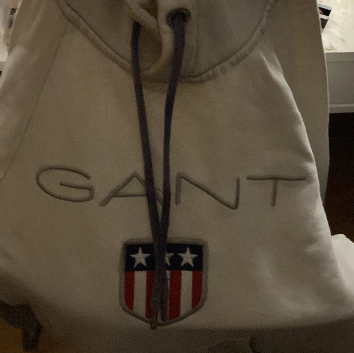 Vit hoodie från GANT - 91