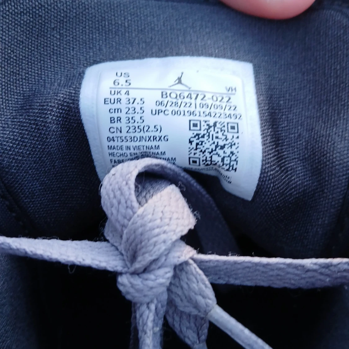 Gråa Nike Air Jordans - 92