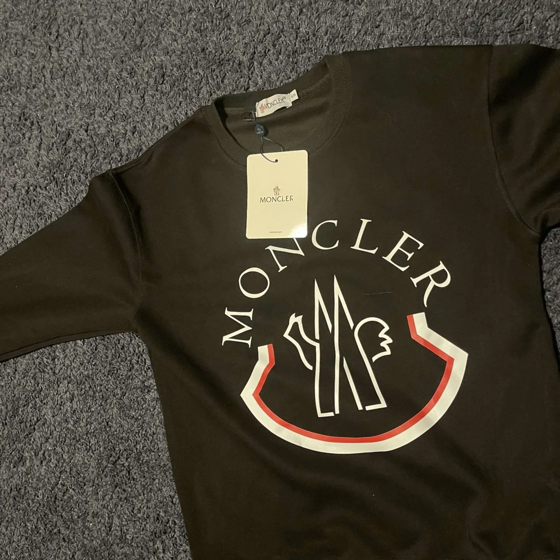Svart sweatshirt från Moncler - 1