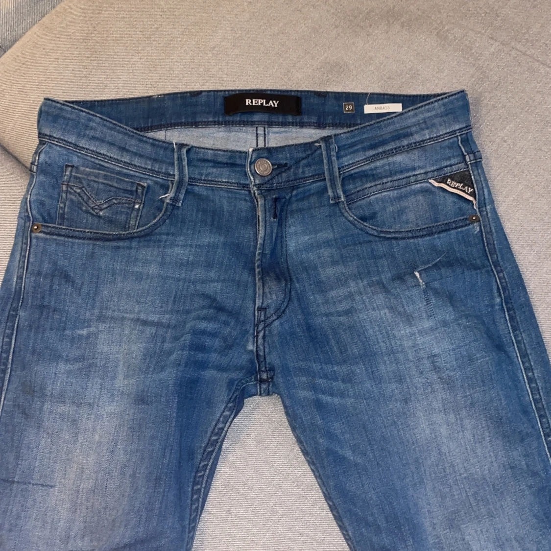 Blå jeans från Replay - 1