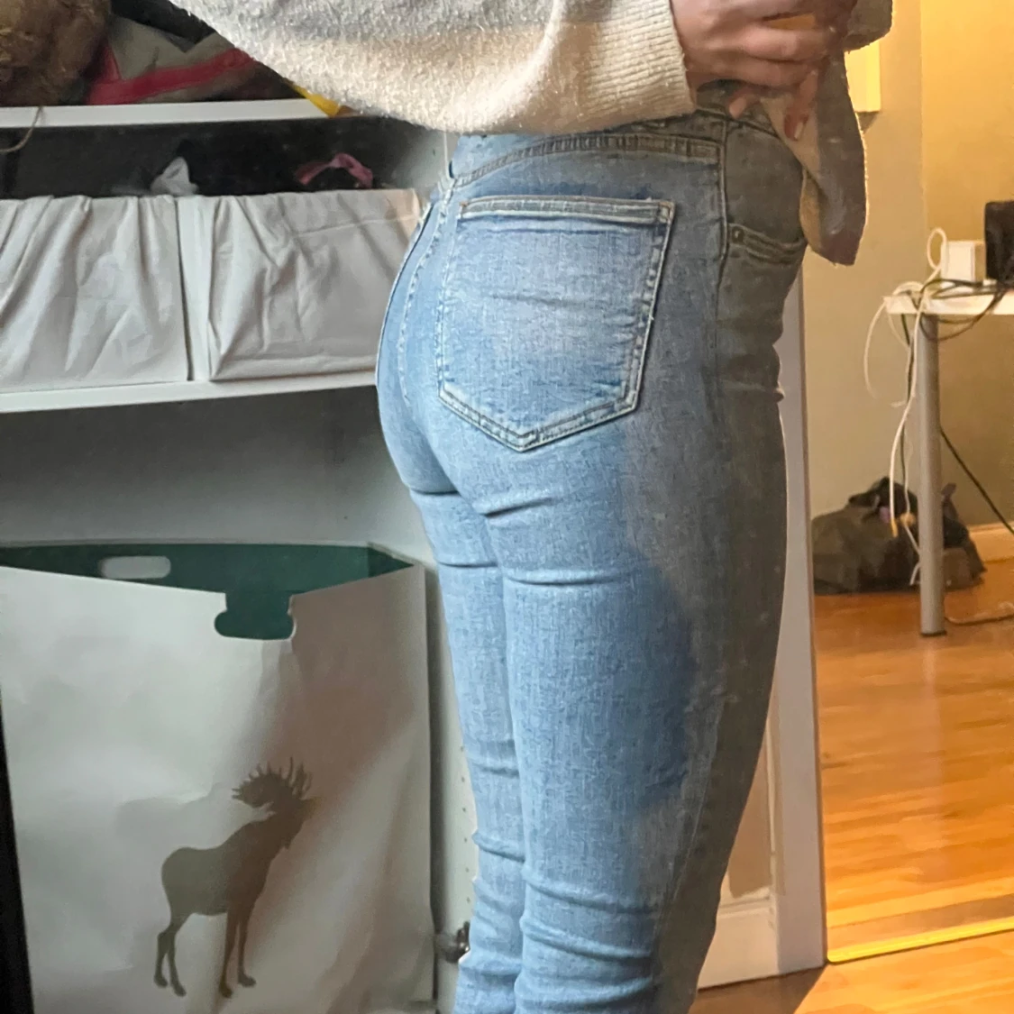 Blå jeans från Zara