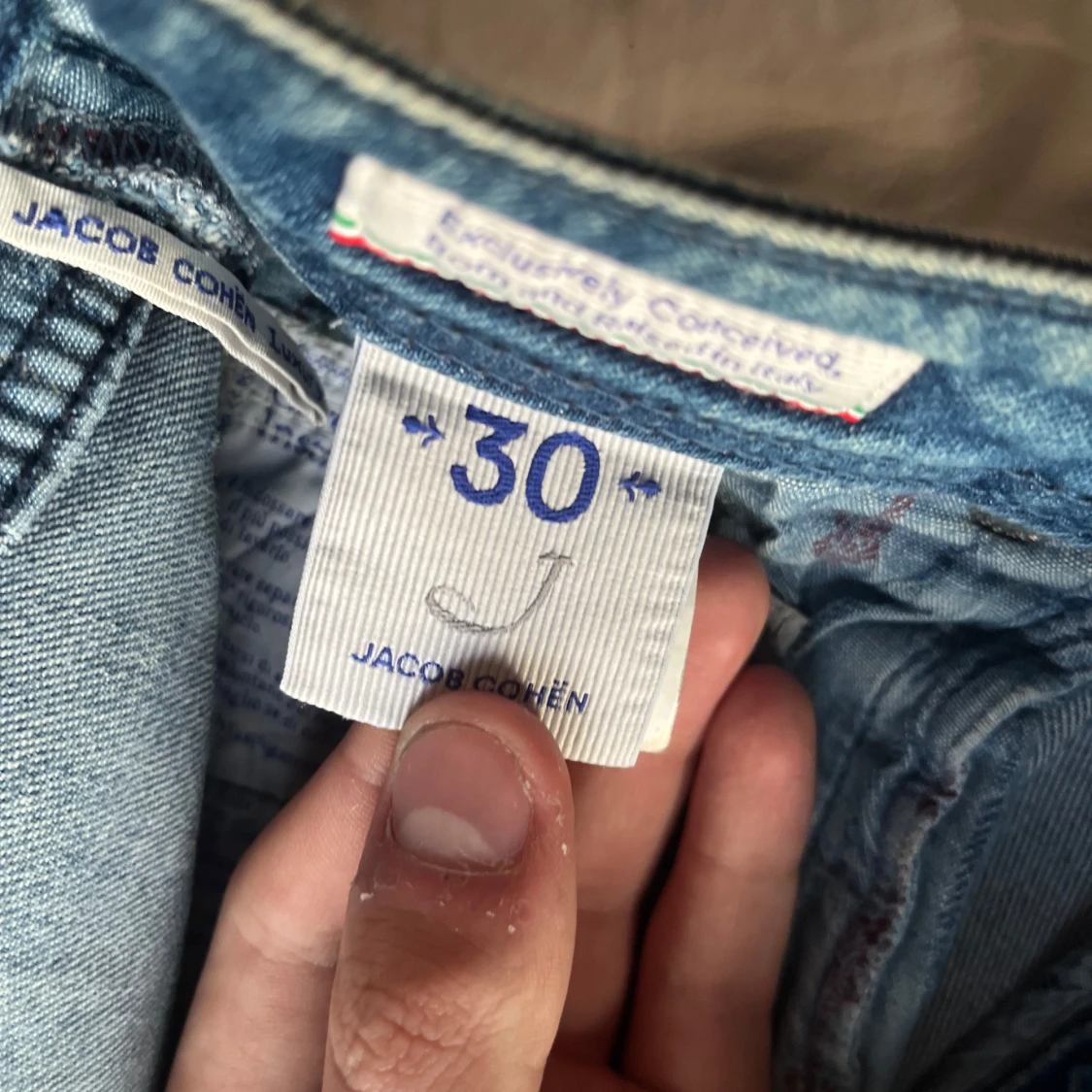 Blå jeans från Jacob Cohen - 91