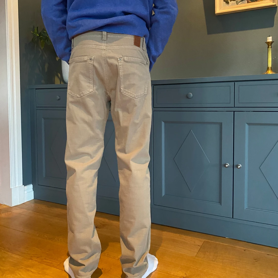 Beige byxor från Hansen & Jacob - 91