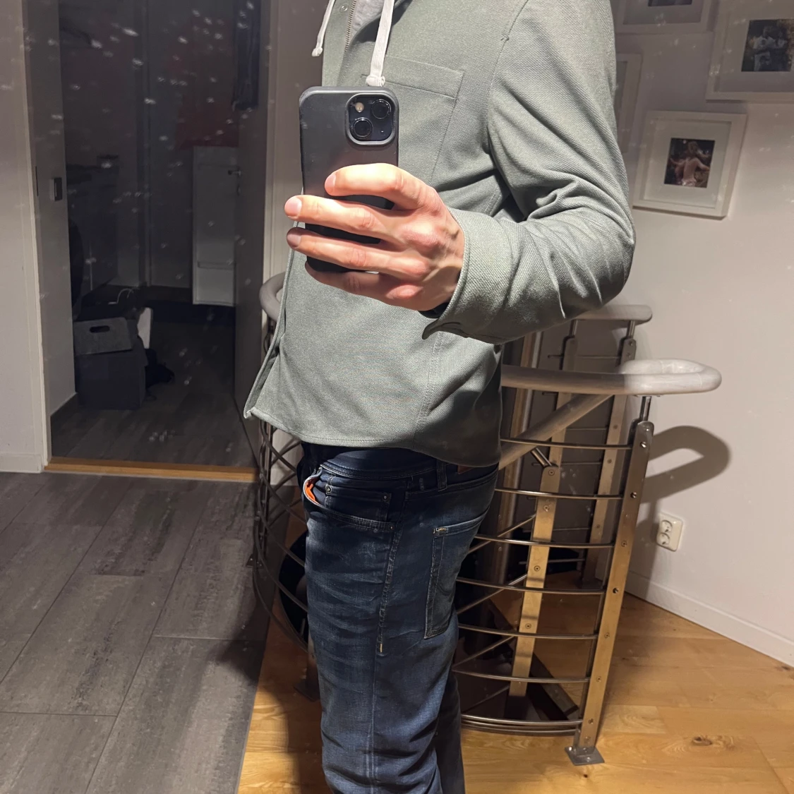 Grön overshirt - 91