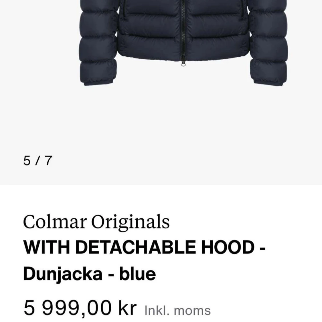 Colmar Dunjacka Med Huva - 91