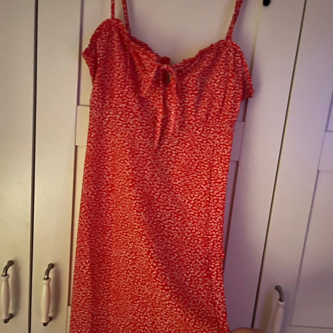 Röd klänning  - 91