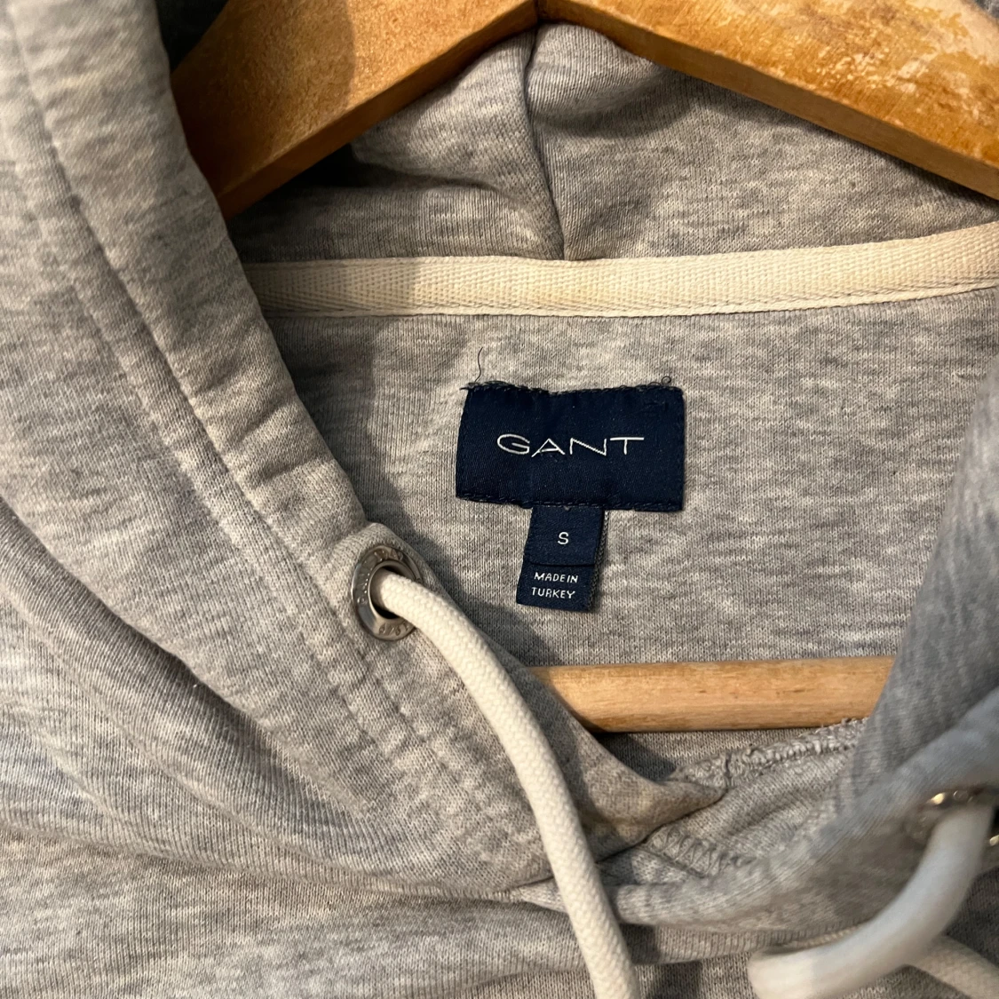 Gant Hoodie Grå S - 91