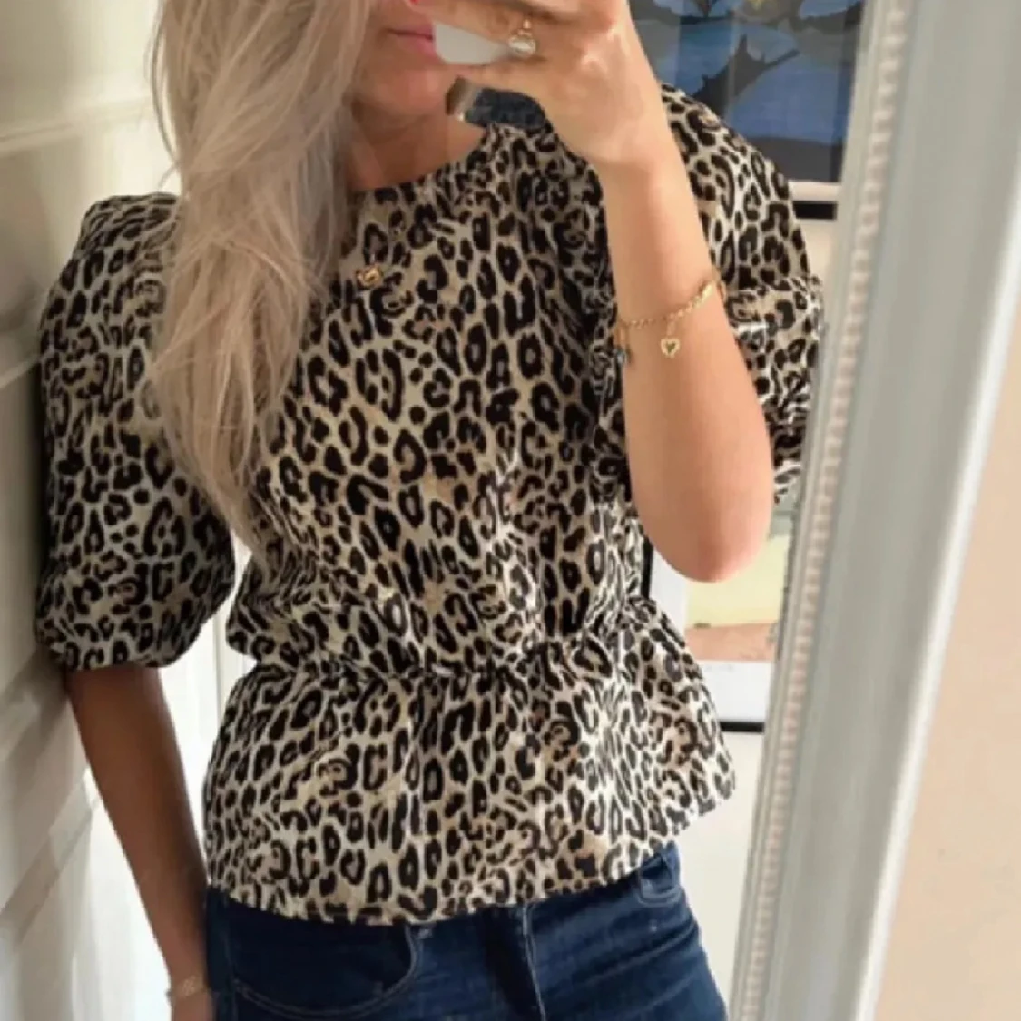 Jättefin leopardblus💕 - 2