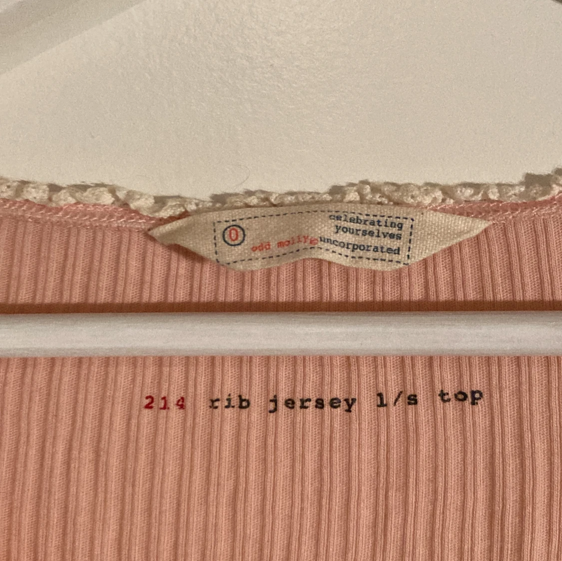 Odd molly topp rosa rosett - 91