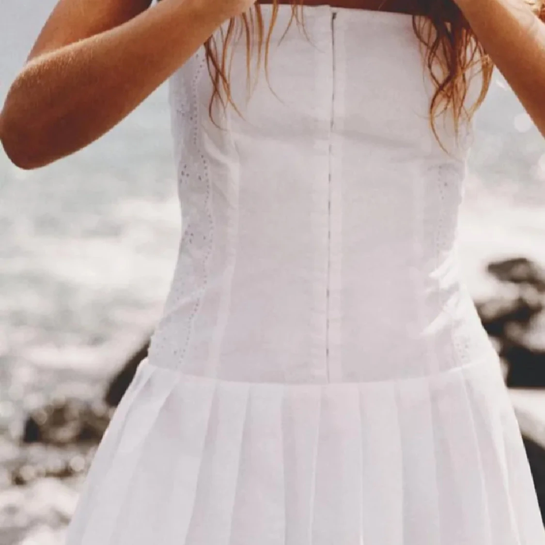 Vit klänning från Zara - 1