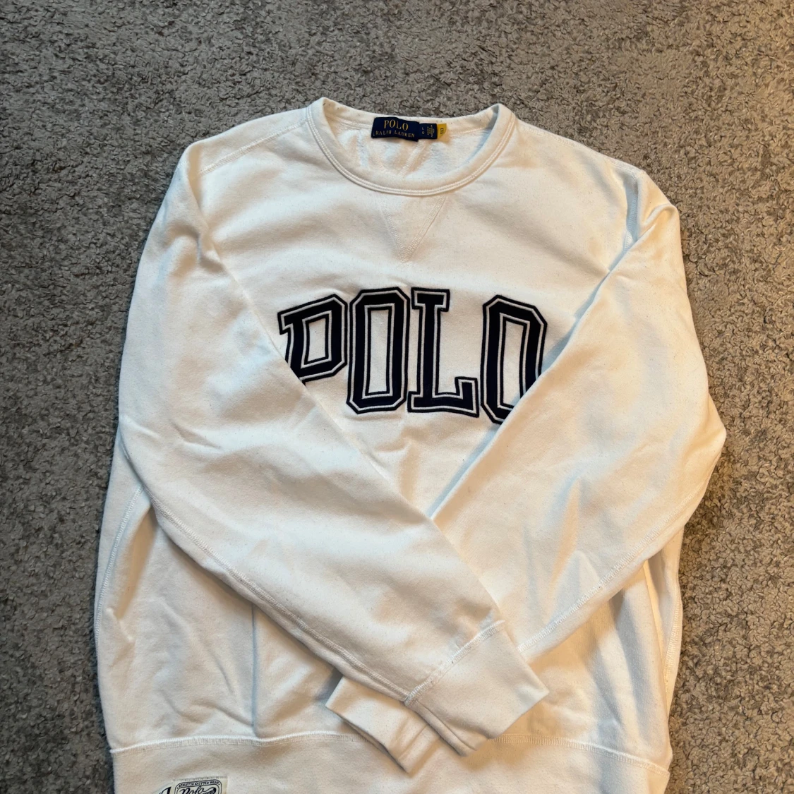Vit sweatshirt från Polo Ralph Lauren