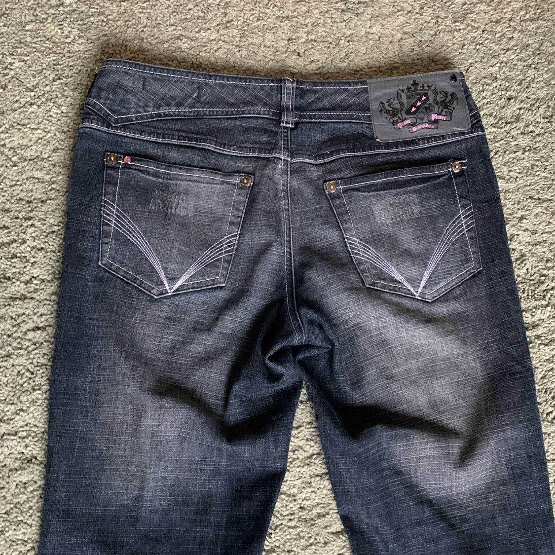 Lågmidjade jeans - 2