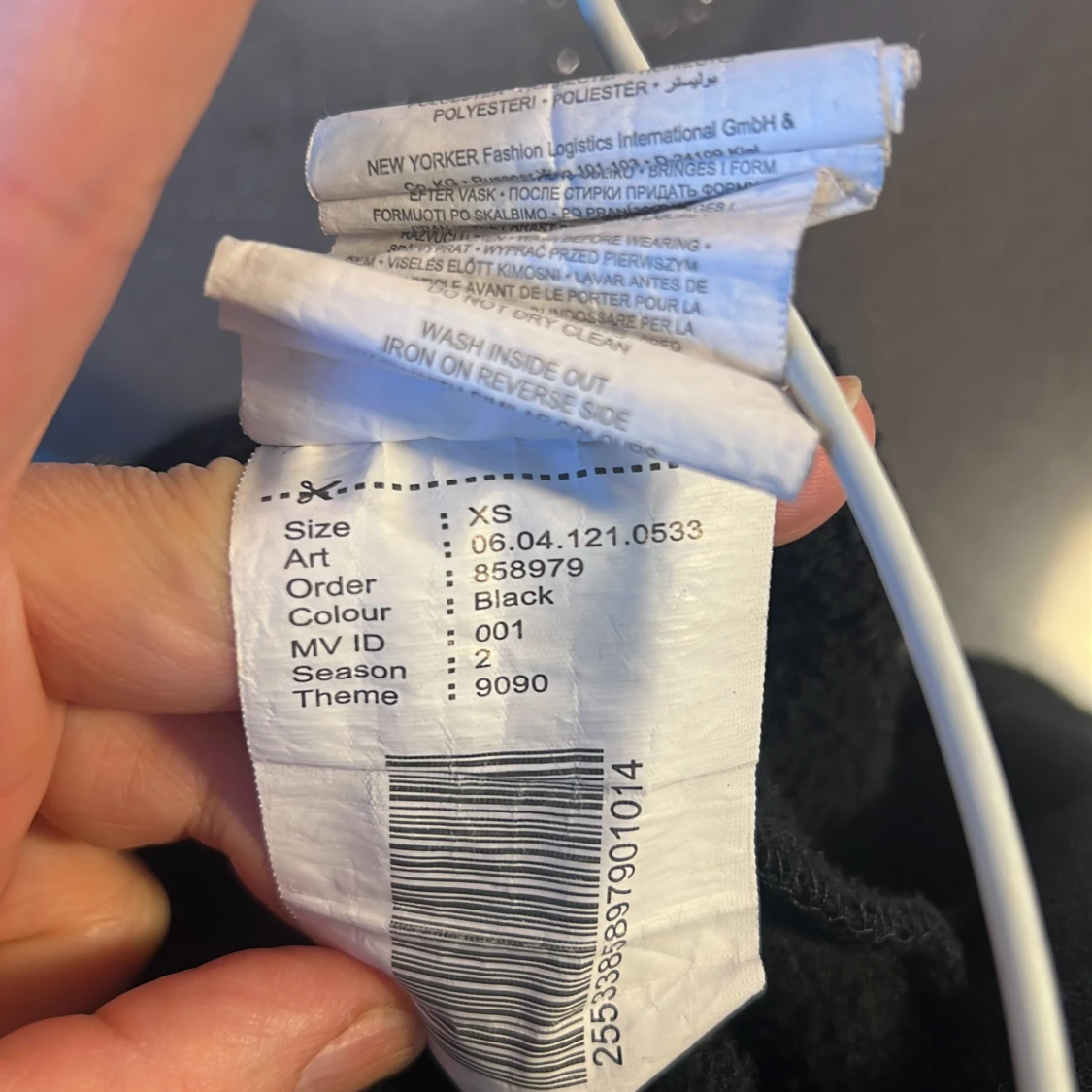 Svart huvjacka från Icono - 4