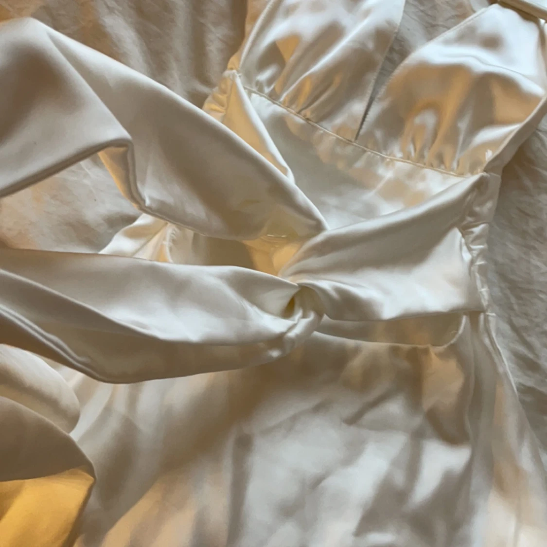 Vit halterneck  klänning - 3