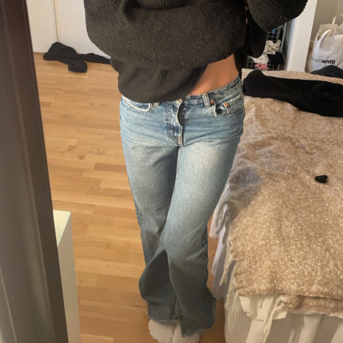 Blå jeans från Pull&Bear