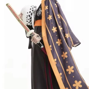 Wano Law cosplay (+ hat)  - used once but is too long for my short ahhh. The hat is bought on a con so that’s the quality 