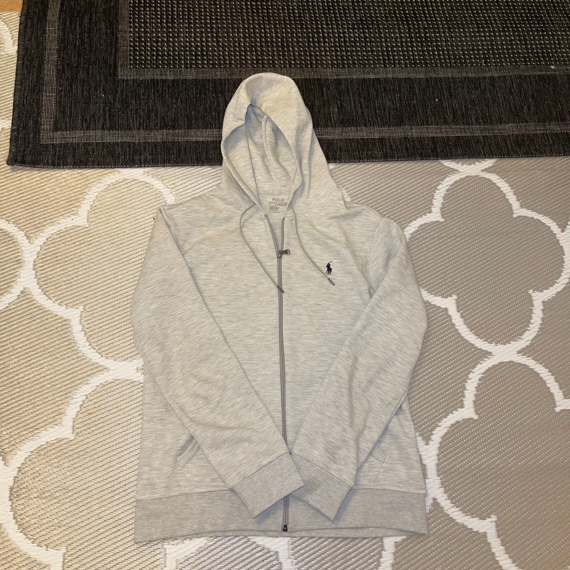 Grå hoodie från Polo Ralph Lauren