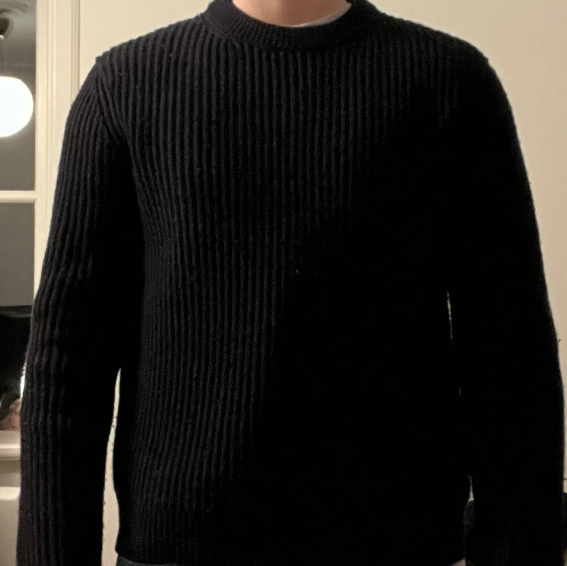 Blå stickad tröja från Filippa K - 2