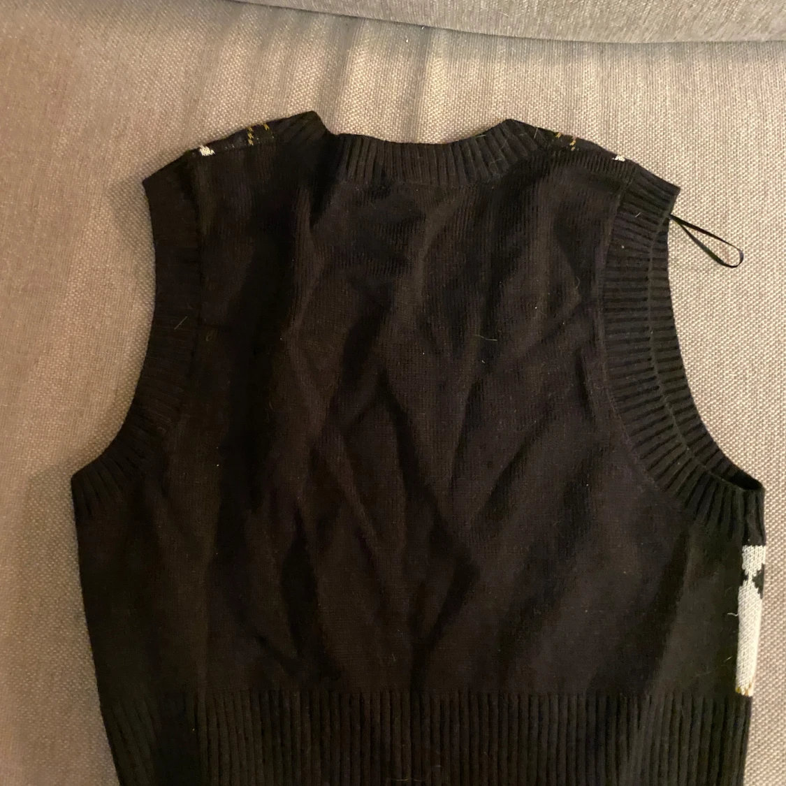  Stickade västar med argylemönster från H&M small och medium - 93