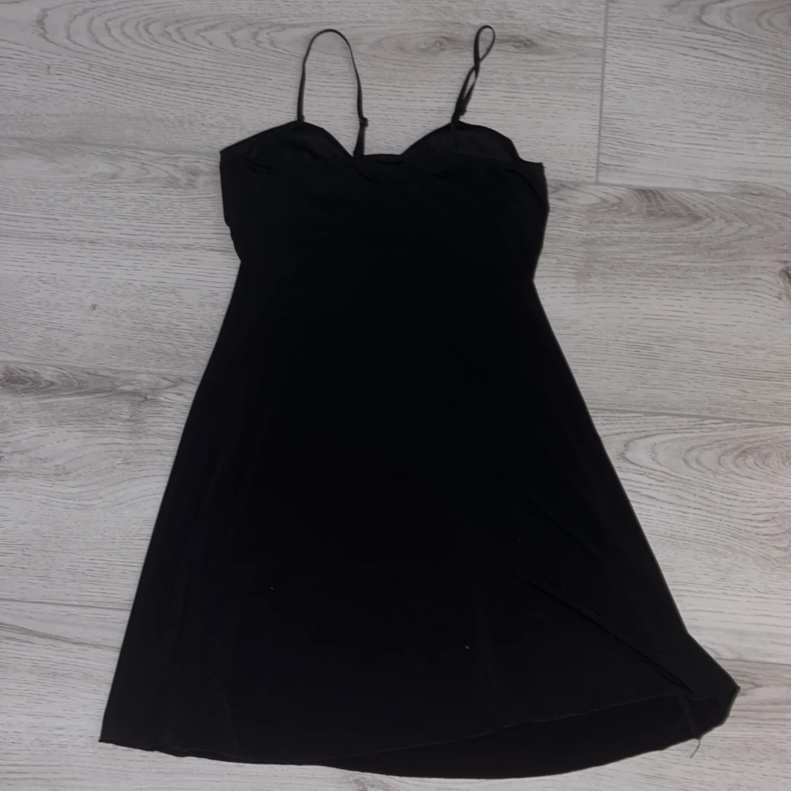Svart mini klänning - 92