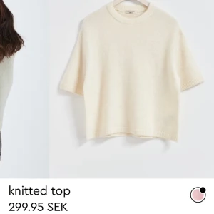 Stickad T-shirt från Gina tricot - Nyskick🤍