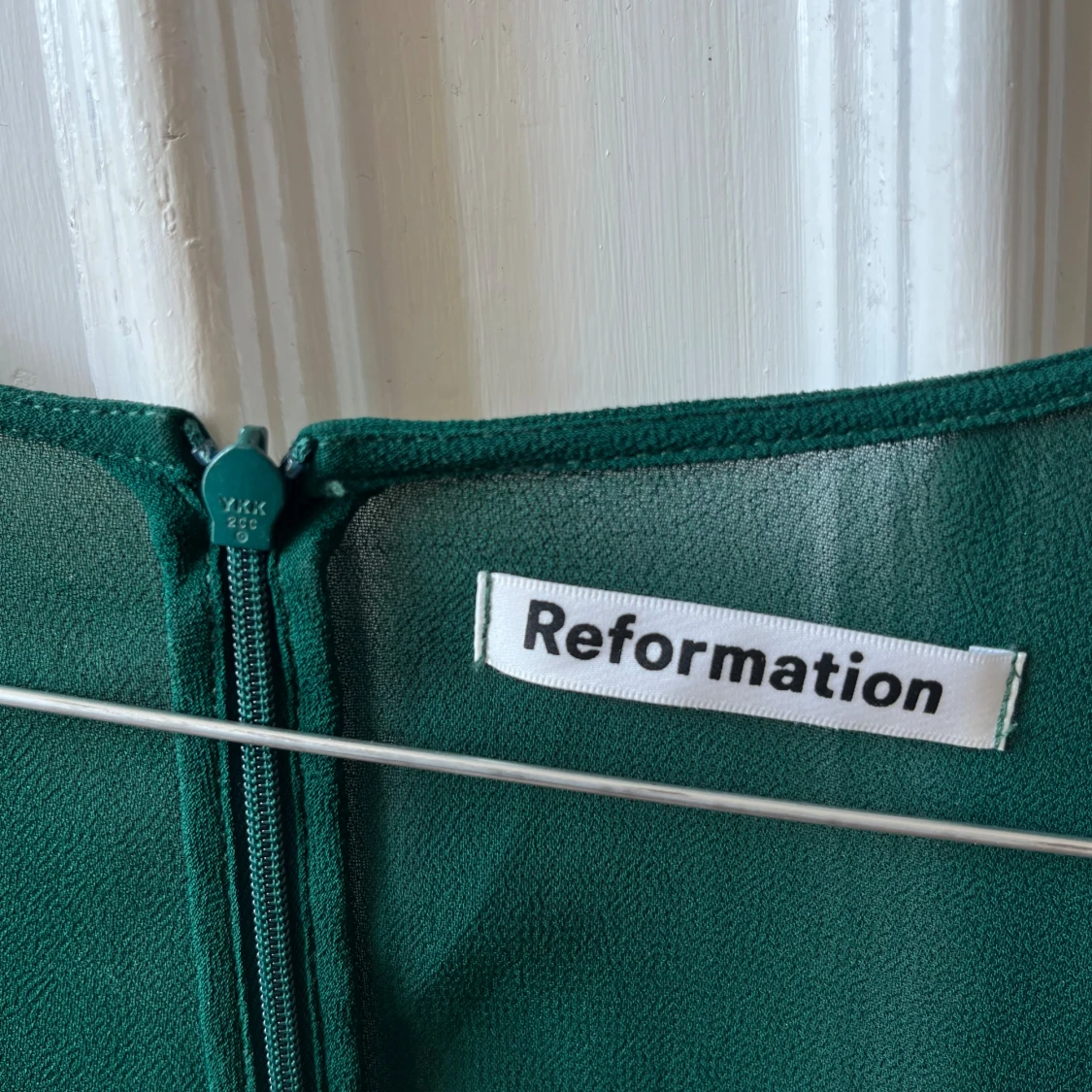 Reformation klänning smaragd grön - 91