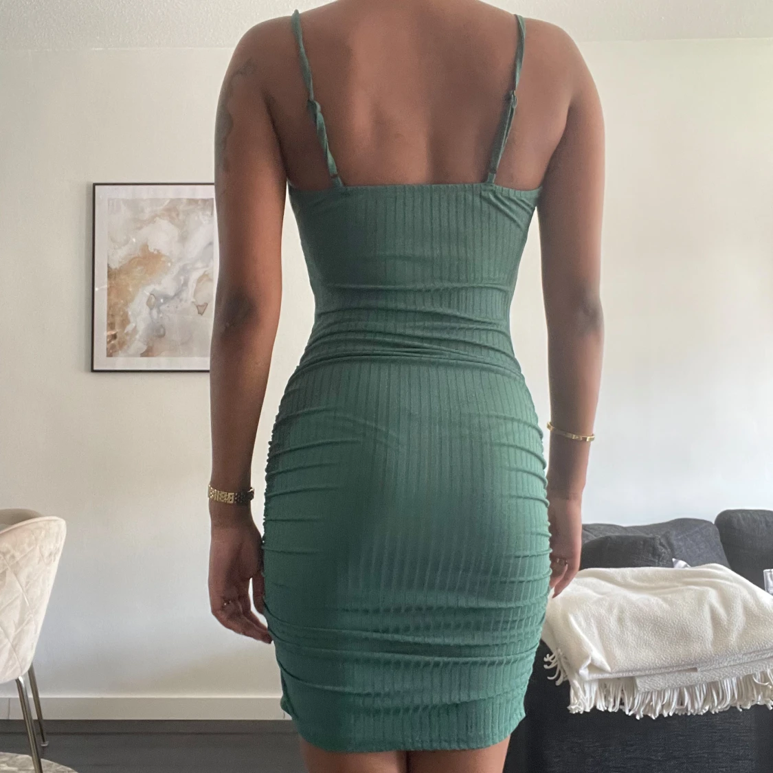 Grön klänning  - 90