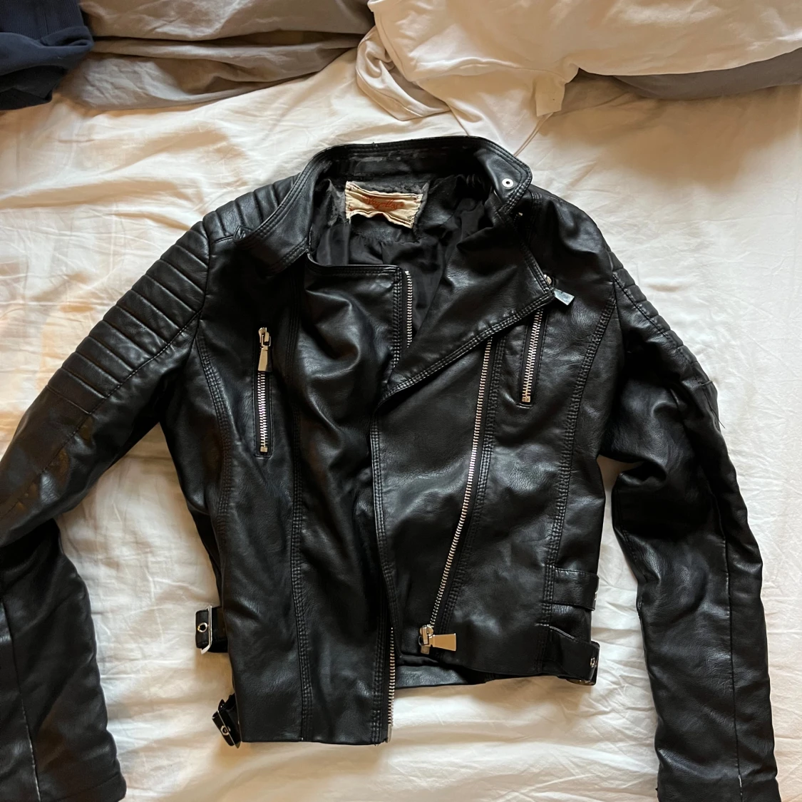 Svart skinnjacka från Vegas - 90