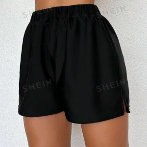 badshorts  - svarta badshorts från shein storlek s