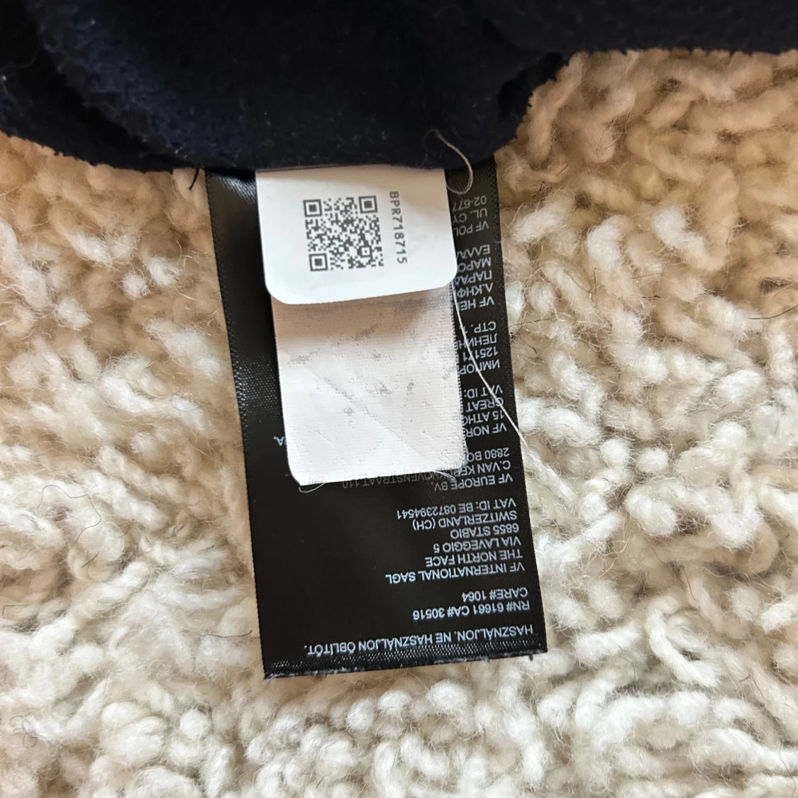 Svart fleece half zip-up, The North Face - 92