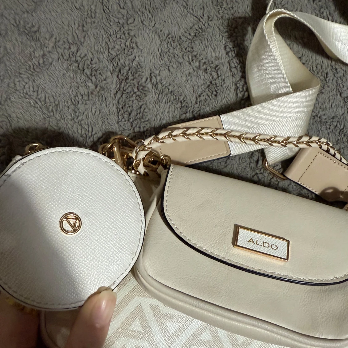 Beige axelväska från Aldo - 90