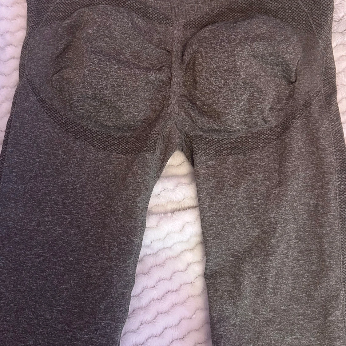 Grå leggings i polyamid och polyester - 90