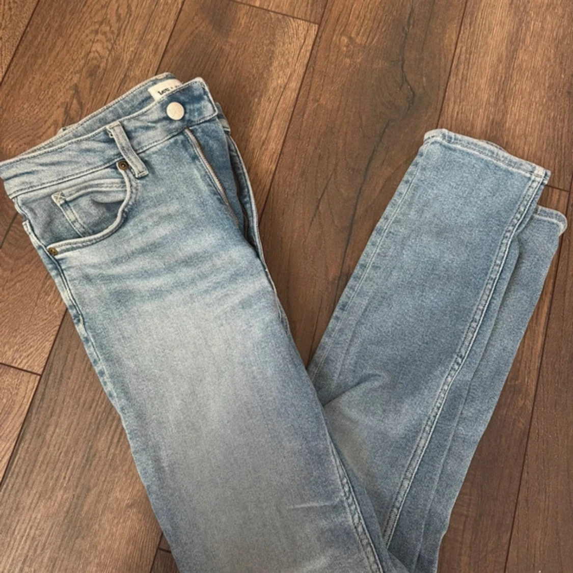 Ljusblå jeans från Lee x H&M - 90