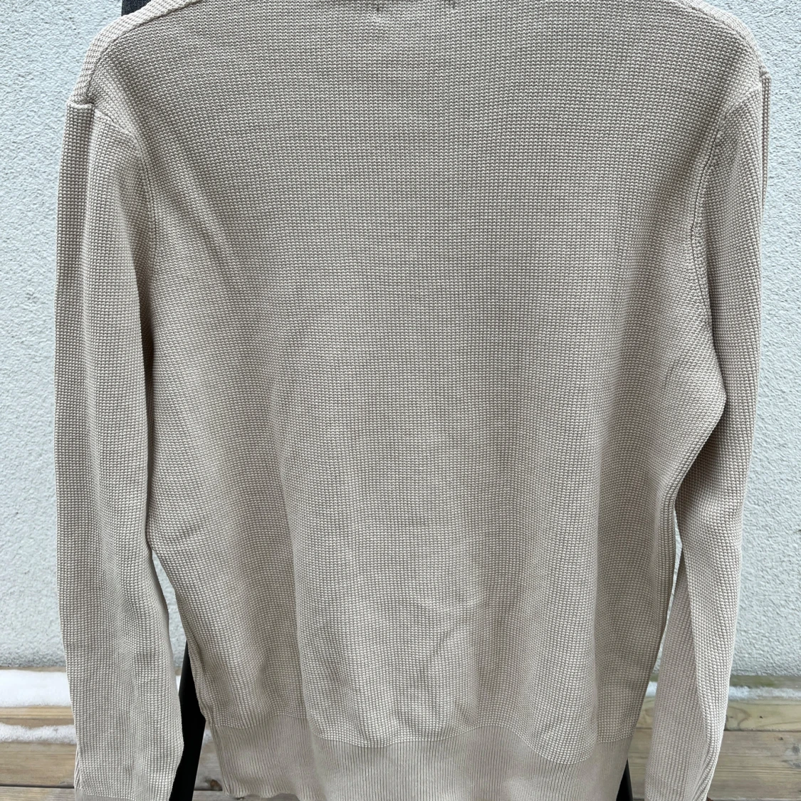 Beige stickad tröja från Zara - 90