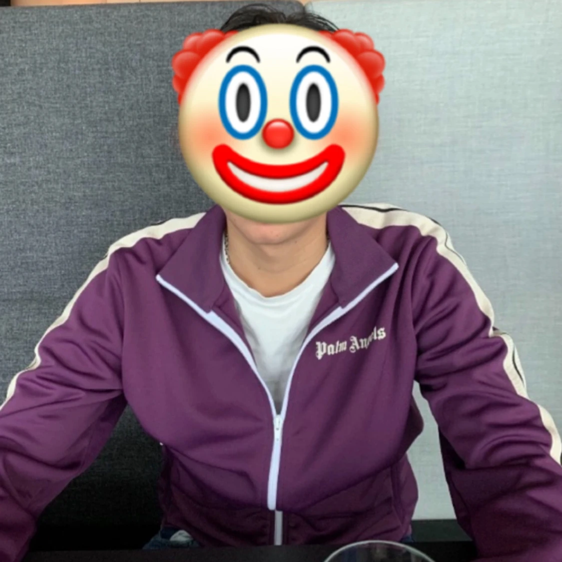 Lila tjocktröja från Palm Angels - 92