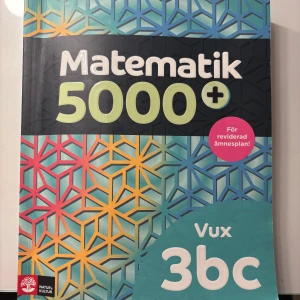 Matematik 5000+ 3bc Vux - Lärobok för gymnasiet och komvux, anpassad efter ämnesplanen 2021. Innehåller digitala verktyg och övningar för att stödja inlärning i matematik 3b och 3c. 
