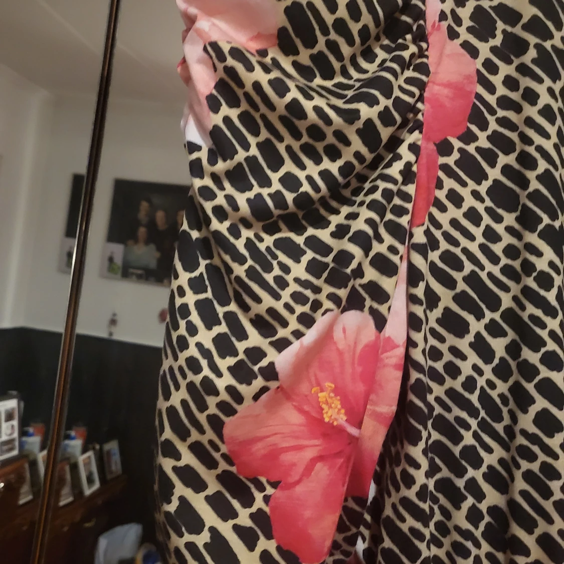 Flot leopard kjole  - 91