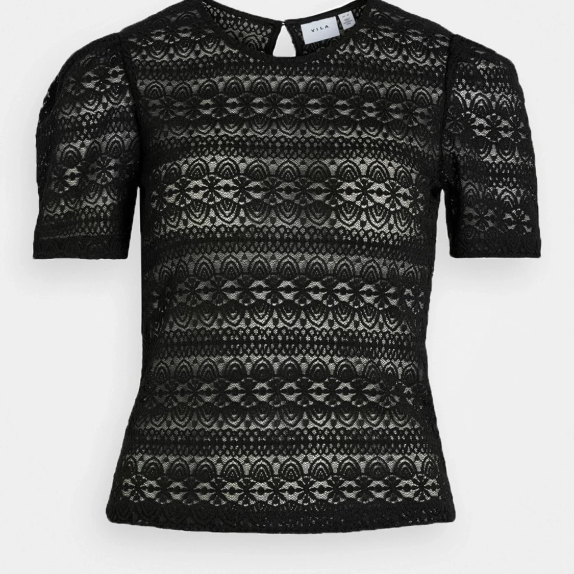 Svart spetsblus från Vero Moda