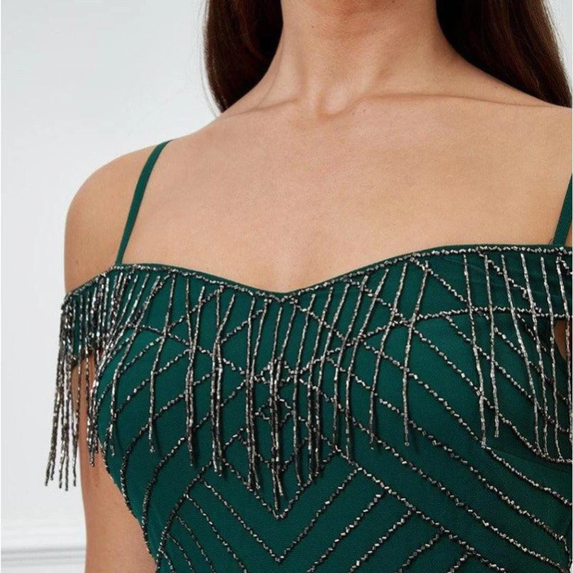 Grön klänning - 91