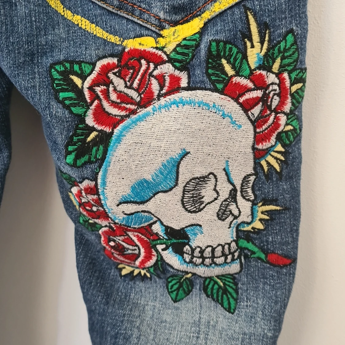 Lågmidjade y2k ed hardy jeans - 93