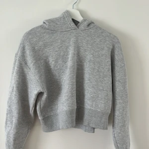 Grå zara hoodie  - Säljer min gråa zara hoodie för den ej kommer till användning. Köpte för något årsen i Spanien men är inte så använd, är i mycket bra skick och är såååå mysig