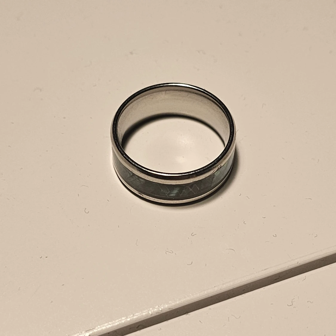 Unik Ring I Rostfritt Stål - 90