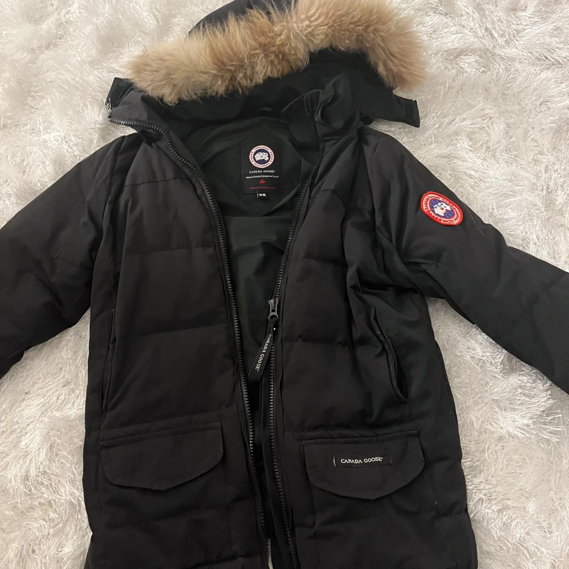 Svart dunjacka från Canada Goose