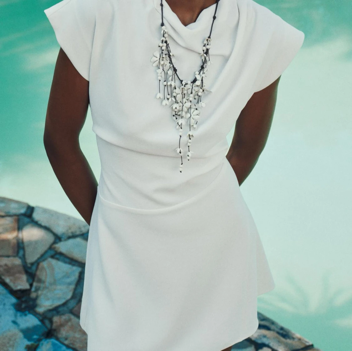 Vit Zara klänning - 91