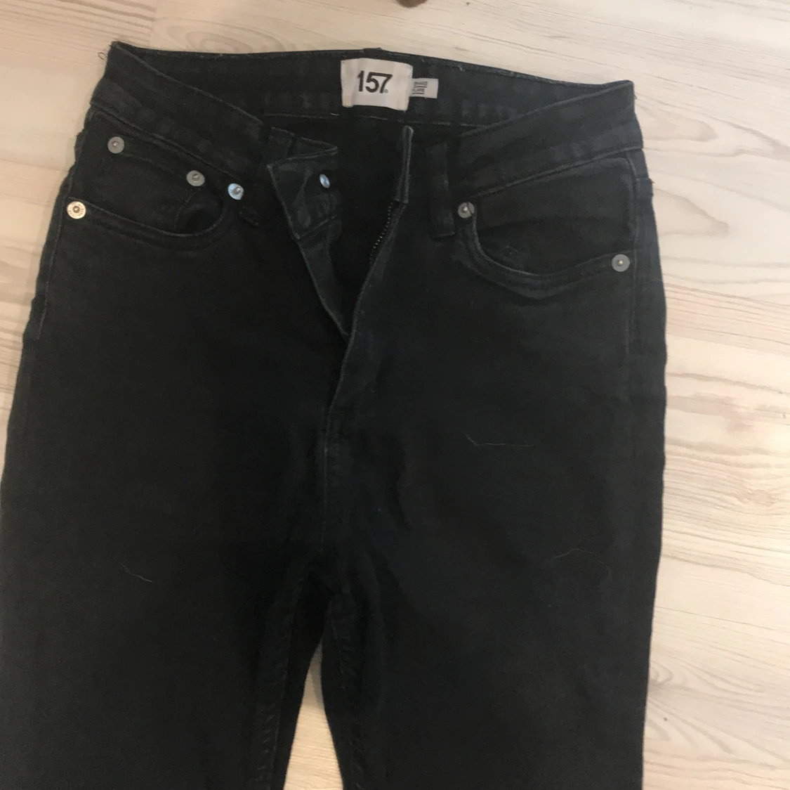 Svarta flare jeans från lager 157 - 90
